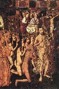 Bartolome Bermejo Christ Leading the Patriarchs to the Paradise oil on canvas